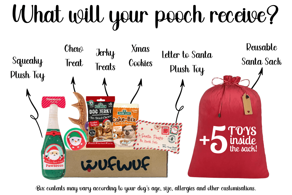 WufWuf - Your dog's monthly joy box.