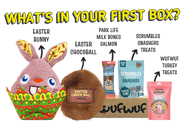 WufWuf - Your dog's monthly joy box.